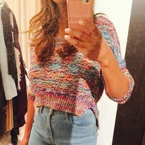 WILFRED LE FOU Cropped Sweater